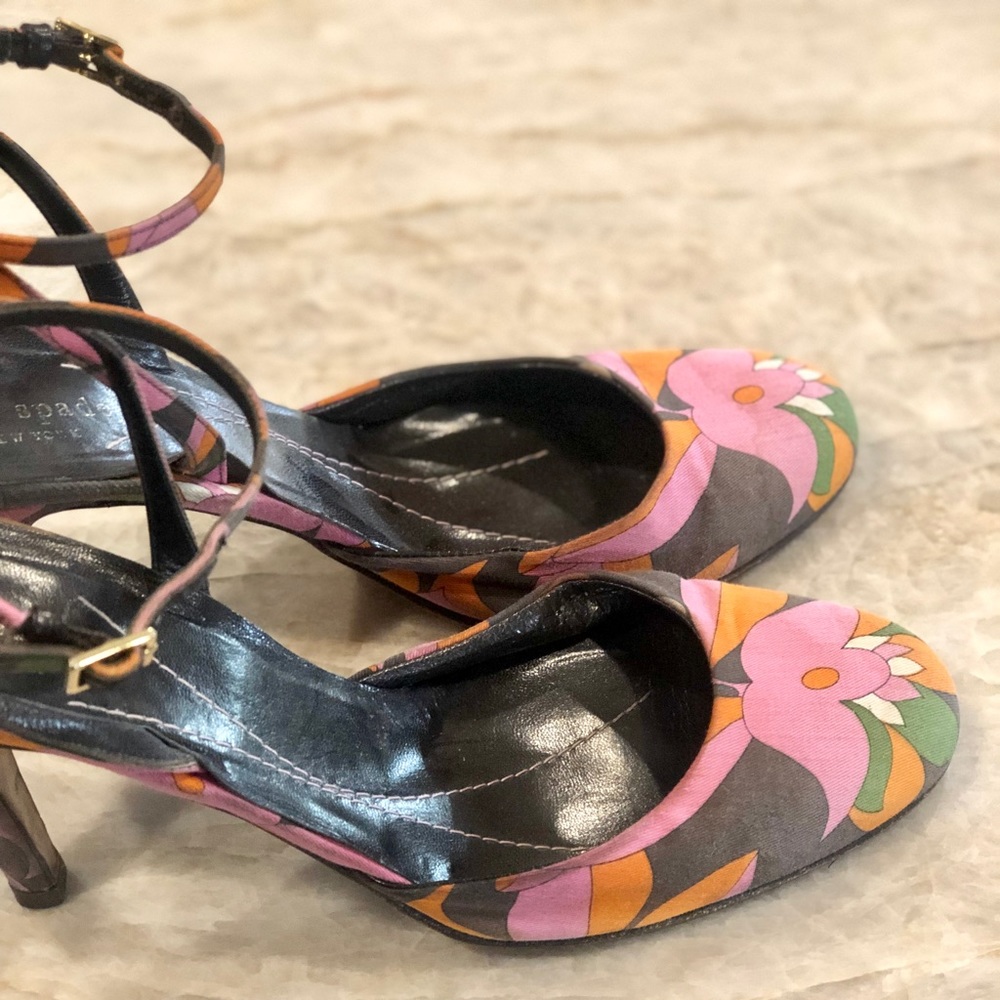 Kate Spade pattern heels - Picture 3 of 4